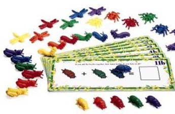 ENDED Crawly Bugs for Math Patterns, Shapes and Addition