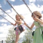 swinging 150x150 My Top Seven and ½ Summer Books For Kids Three and Up