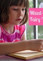 mixed up fairy tales 150x210 Family Timeline Accordion Book with Recycled Materials