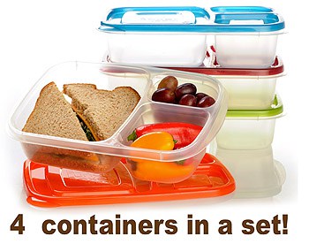 4containersInASet 4containersInASet Green Your Lunch For Spring