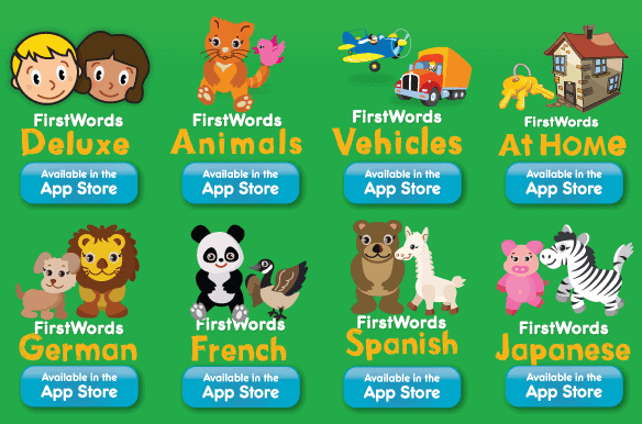 FirstWords All Apps My Favorite Beginning Reader iPad Apps