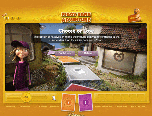 piggybank-choose piggybank choose Financial Literacy Game Online Great Piggy Bank Adventure