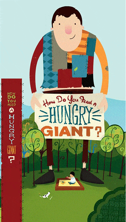 Shaw Nielsen  How Do You Feed a Hungry Giant  A Munch and Slurp Pop Up Book For Hungry Giants