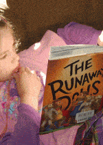 A Reading 2 150x210 Young Writers and Stickers = Sticker Stories
