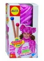 Alex Knitting Kit 150x210 The Benefits, Basics, & Service Projects of Knitting for Kids