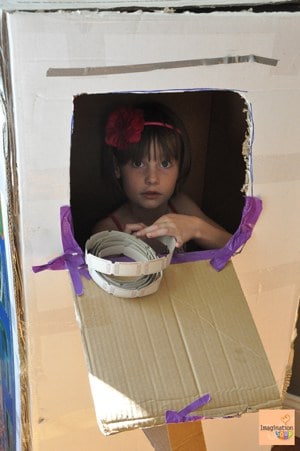 ticket booth Toys That Require Imagination . . . Cardboard