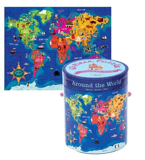 Around the World Puzzle Favorite Learning Games Gift Recommendations for Kids