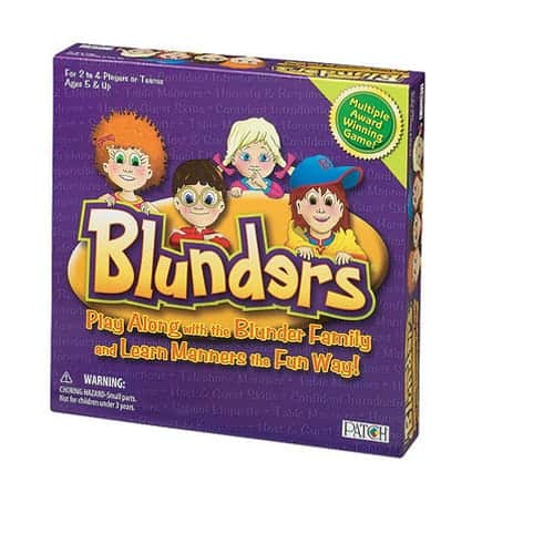Blunders Board GAme Favorite Learning Games Gift Recommendations for Kids