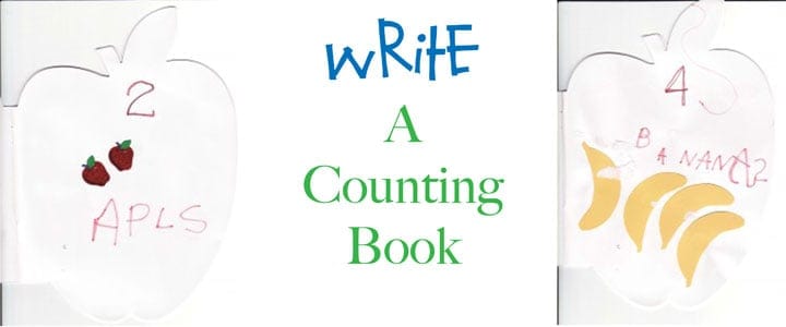 Beginning Writers Write a Counting Book with Stickers