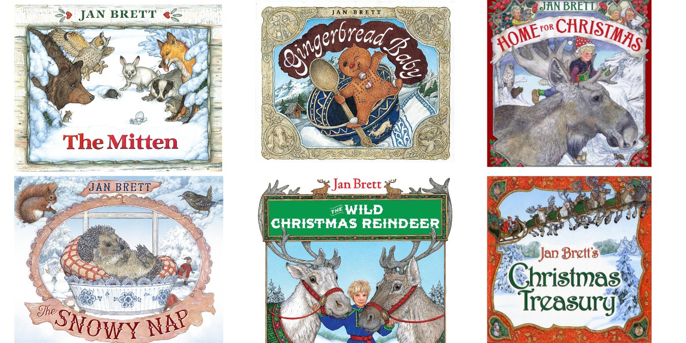 Christmas Holiday Author Study of Jan Brett Books