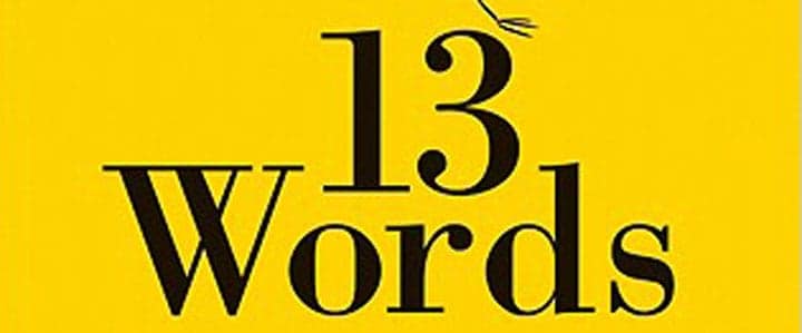 Lemony Snicket’s 13 Words Writing Activity
