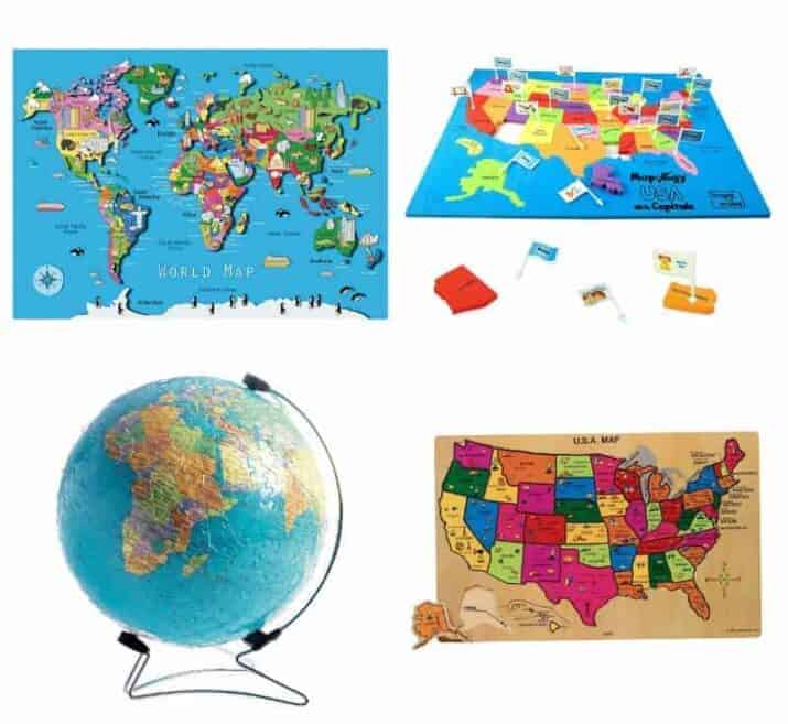 map puzzles for kids