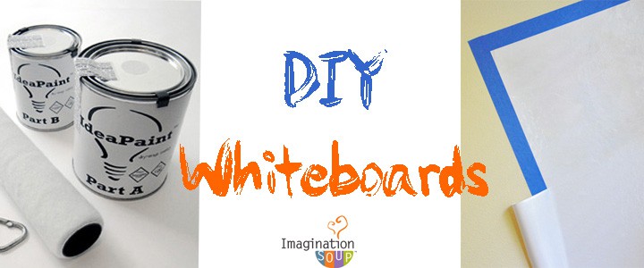 Write on the Walls! DIY Whiteboards