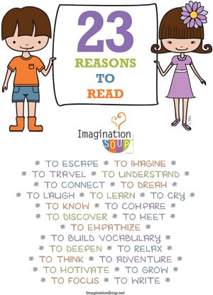 reasons to read poster