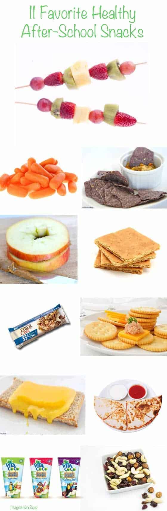 11 favorite after-school snacks (that are healthy!)