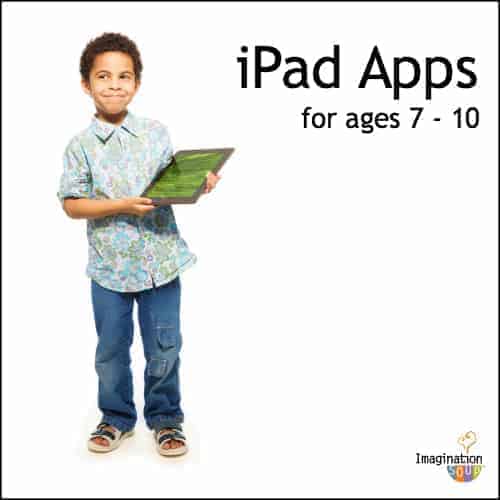 iPad apps for kids ages 7 to 10