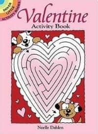 Valentine Activity Book by Noelle Dahler Valentine's Day Craft Books and Cookbooks for Kids