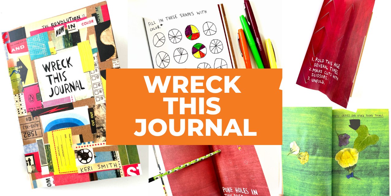 How to Use Wreck This Journal Books to Inspire Creativity