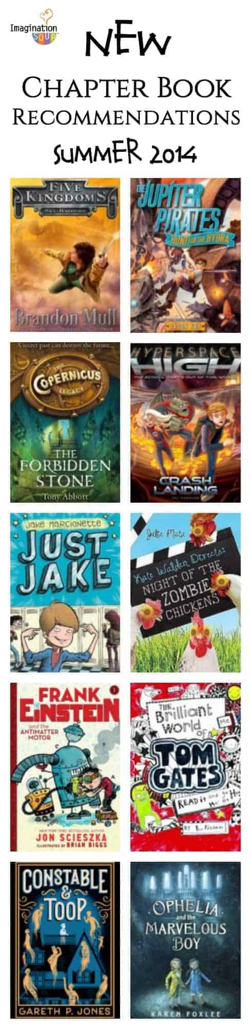 new chapter book recommendations for kids ages 8 and up