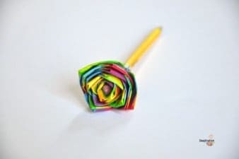 make a fun pencil topper for your teacher