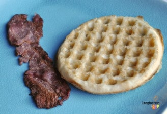 bacon and waffle