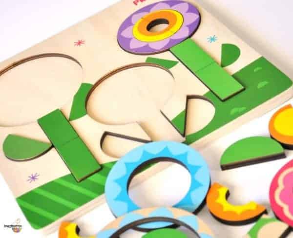 P'Kolino Wooden Puzzles for Preschoolers