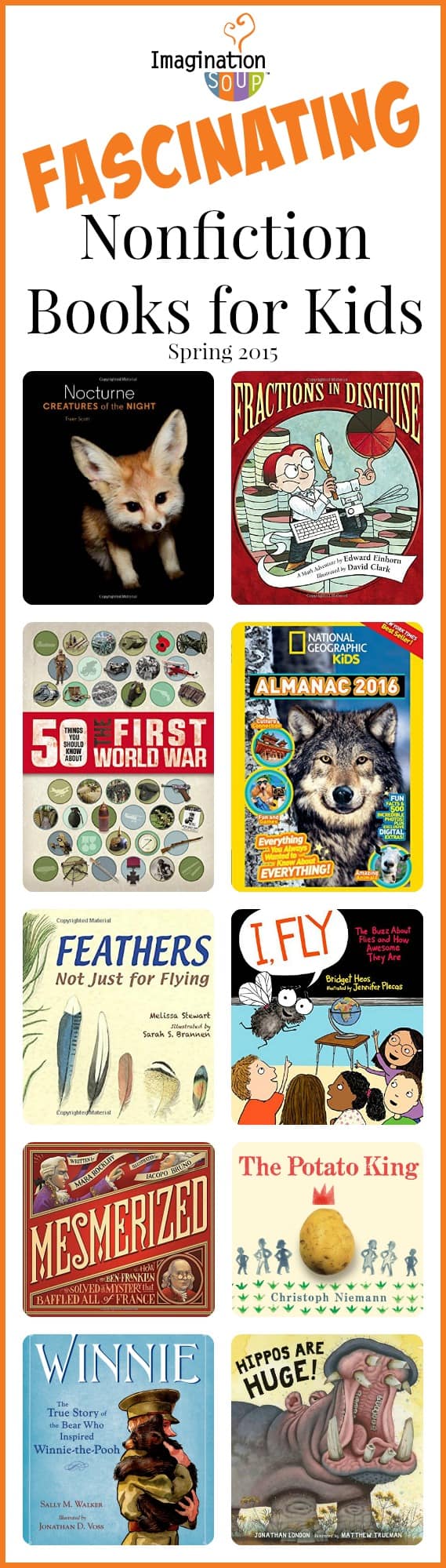 fascinating nonfiction books for kids, spring 2015