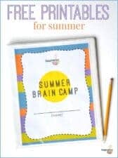 free printables for summer reading and learning
