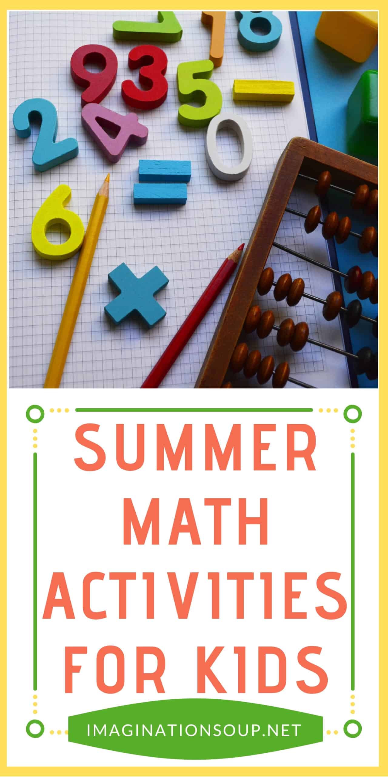 summer math activities for kids