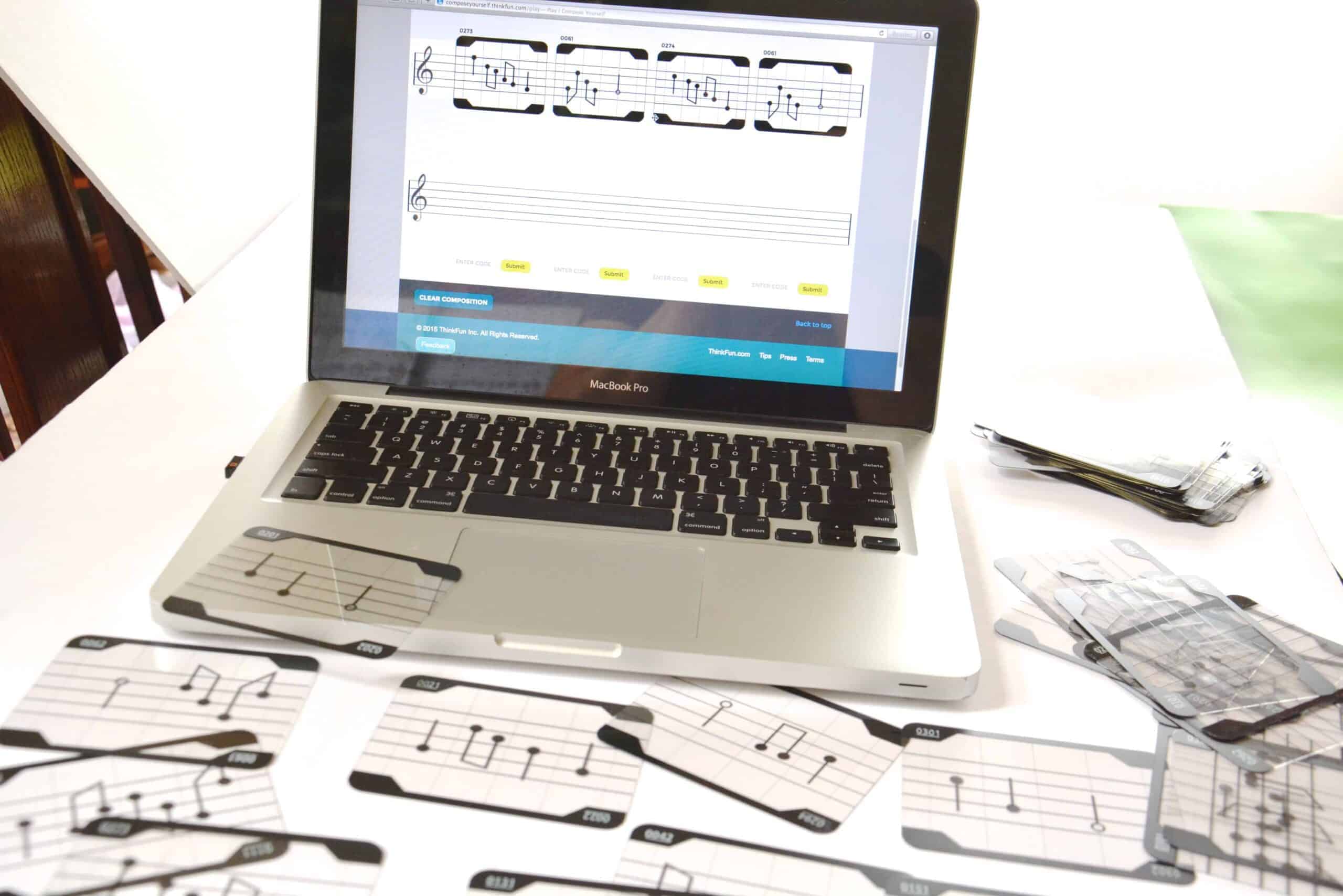 Compose Yourself: a Music Composition Game for Kids