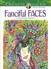 Fanciful Faces Coloring Book