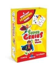 Super Genius First Words Card Game