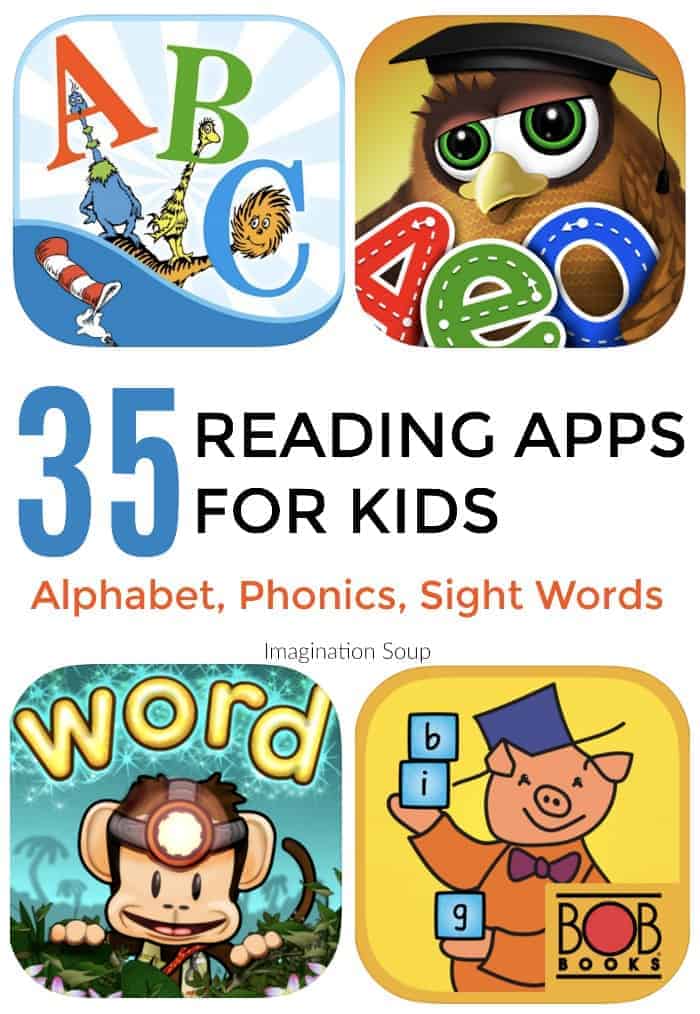 alphabet, phonics, and sight word apps for growing readers