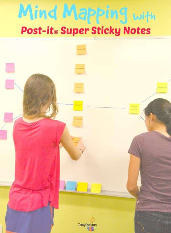 STEM Mind Mapping with Post-it Super Sticky Notes