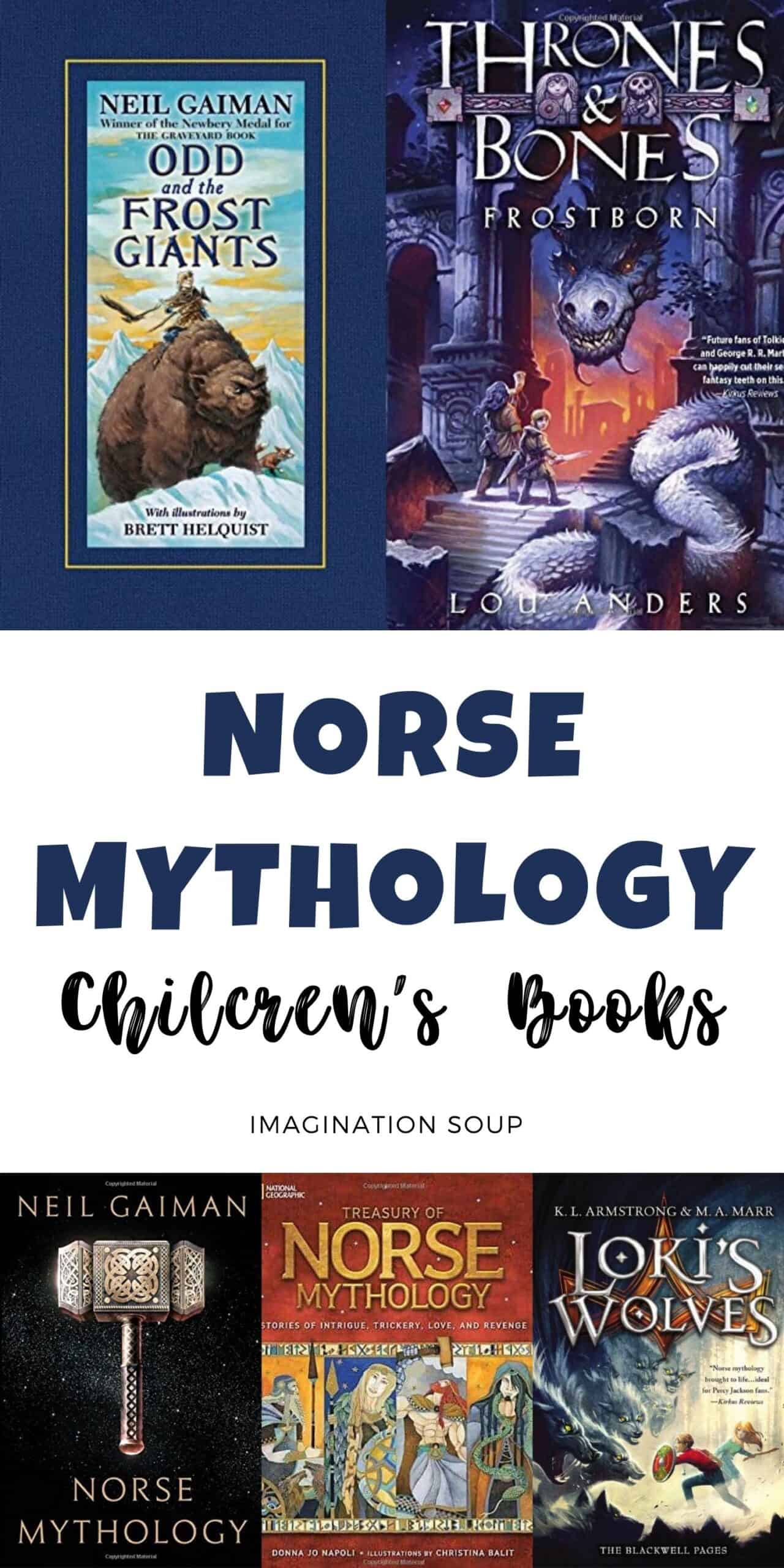 norse mythology books for kids