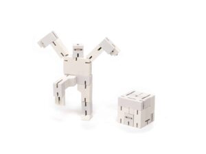 Cubebot Micro White Ninja Stocking Stuffers for Kids and Teens Ages 3 - 13