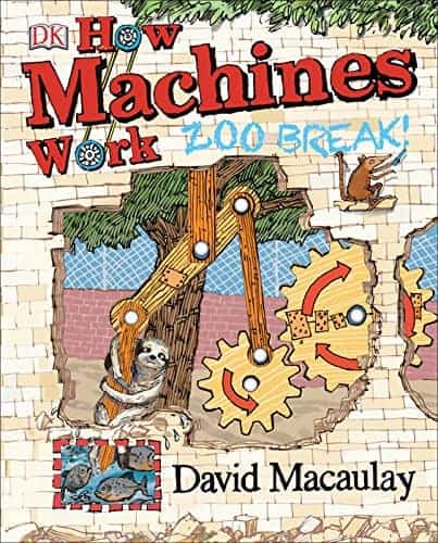 How Machines Work Zoo Break! nonfiction gift book for 7 year olds