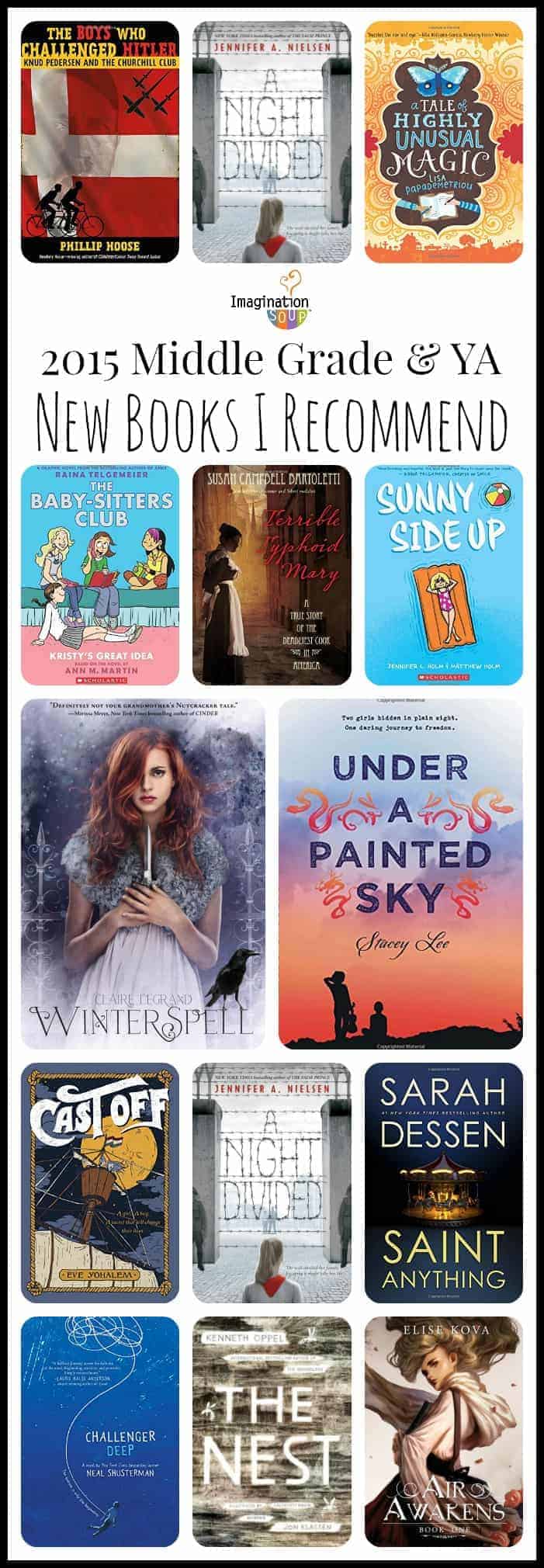 2015 ya and middle grade books I recommend
