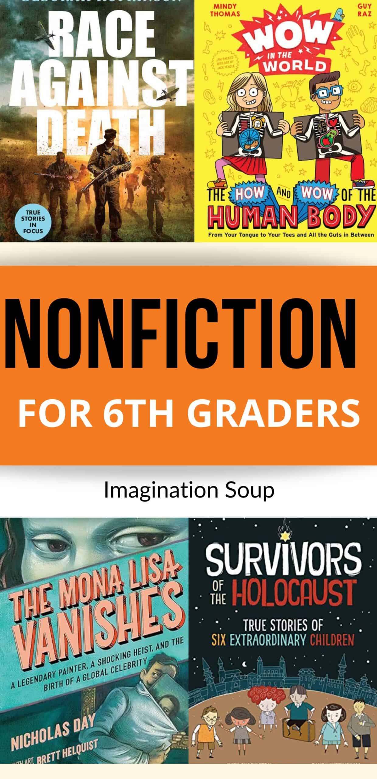 nonfiction books for 6th graders