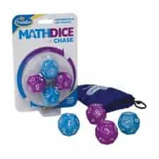 Engaging Math Dice Chase Multiplication Game