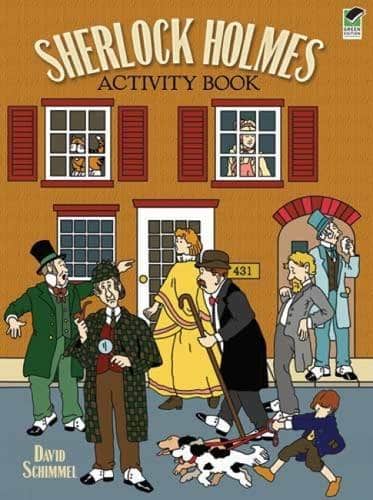 Sherlock Holmes Activity Book for Kids