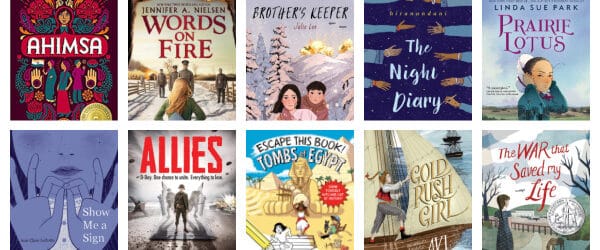 the best historical fiction chapter books for kids
