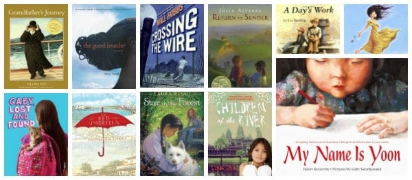 picture books and chapter books for kids about immigration