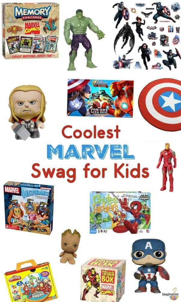 The Coolest Marvel Swag, Apps, Games, Collectibles for Kids