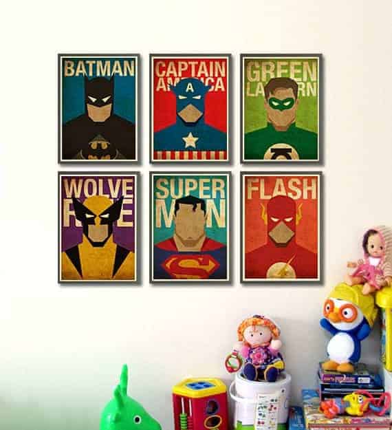 Superhero Posters