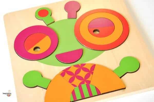 P’Kolino Wooden Puzzles for Preschoolers