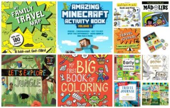 terrific travel, coloring, and activity books for kids