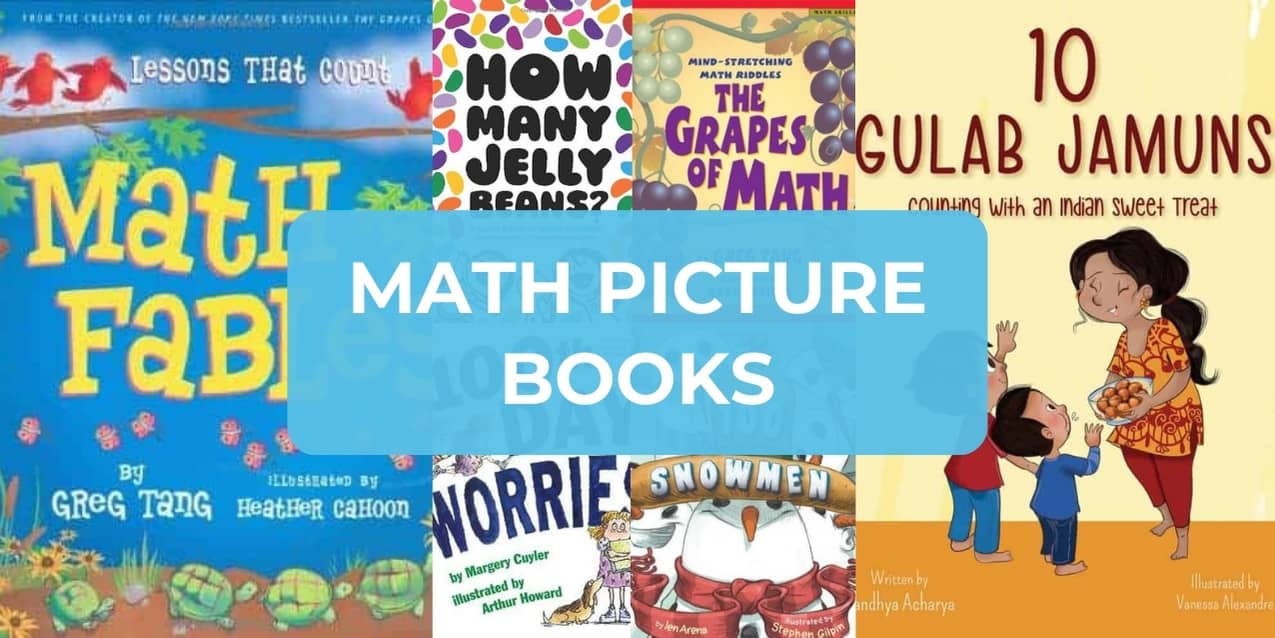 80 Educational Children’s Math Picture Books