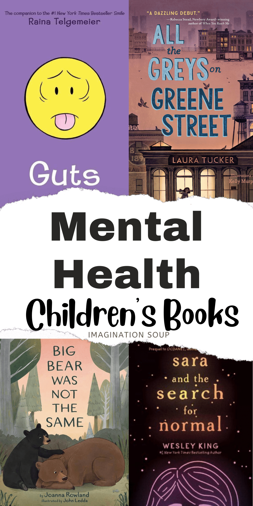 Children's books about mental illness and mental health