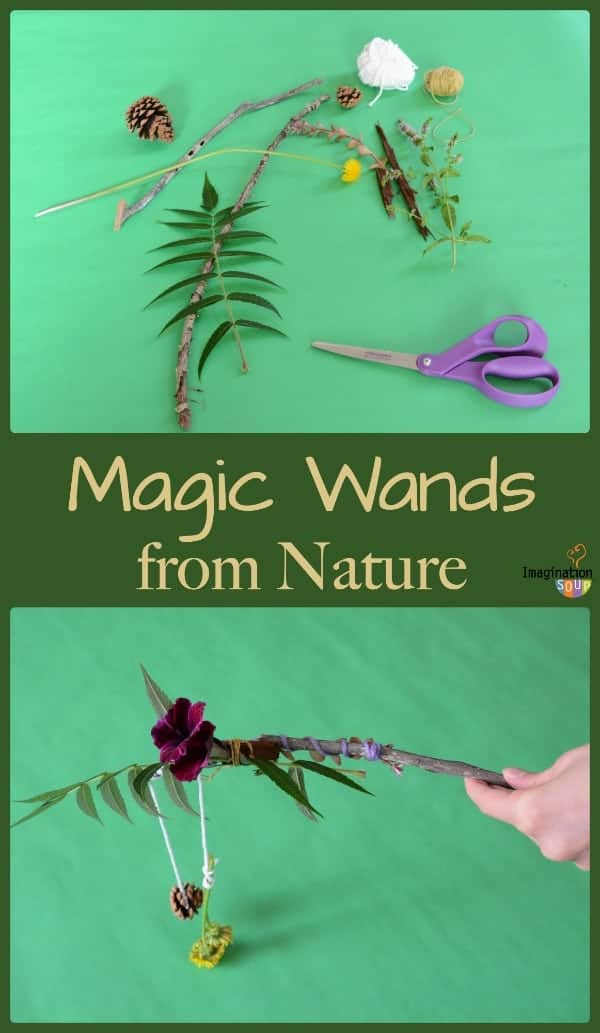 Forest School Magic Wands from the new book, Play the Forest School Way